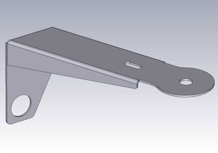 Stainless Steel Bracket Mounting For Antennas CB Thickness 16mm Hole For Scania